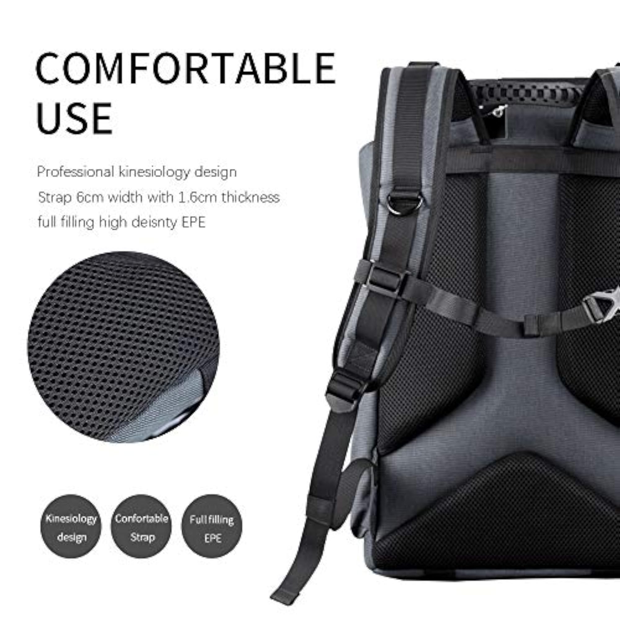 Camera Backpack, Waterproof Storage Bag